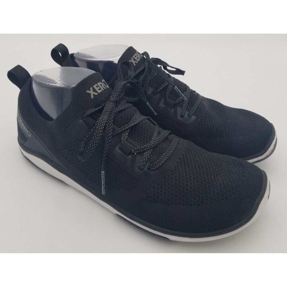 Xero Shoes Nexus Knit Minimalist Barefoot Athletic Running Shoes Black Mens Sz 8